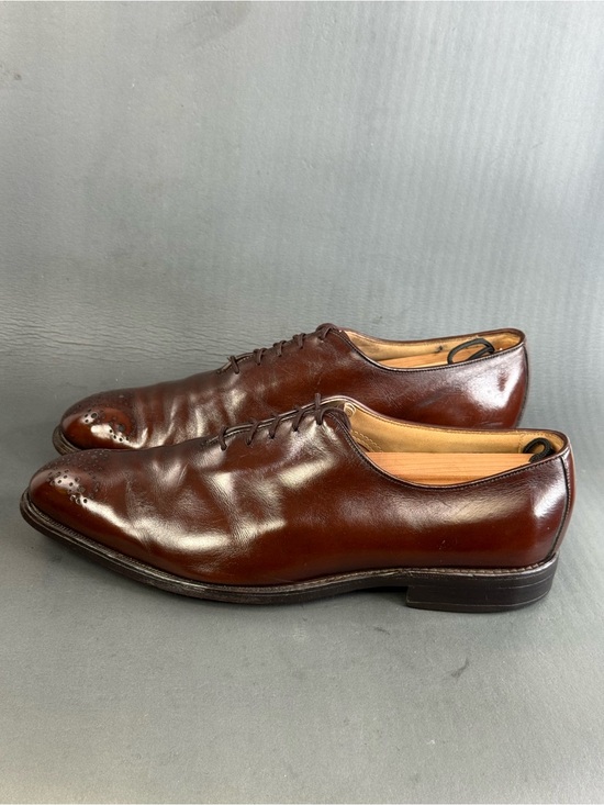 Allen Edmonds vintage Berkley brown leather Oxford shoes men’s size 9D main image 9